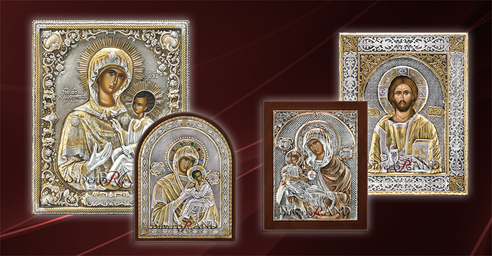 Byzantine Silver Icons