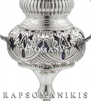 Ασημένιο Καντήλι Κρεμαστό - Μικρό Φούσκα E 111614