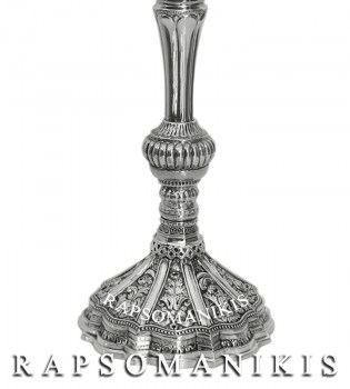 Κηροπήγιο Οκτάγωνο με Λούκια